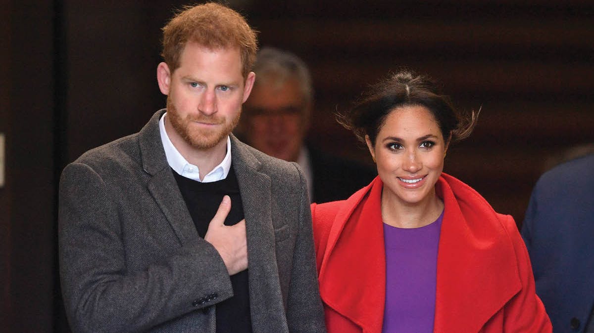 Prins Harry og hertuginde Meghan.