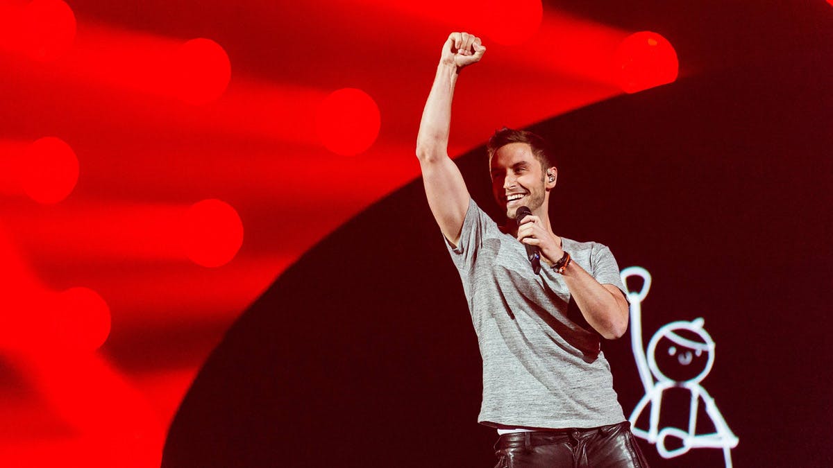 Eurovision-vinder Måns Zelmerlöw topper hitlisterne