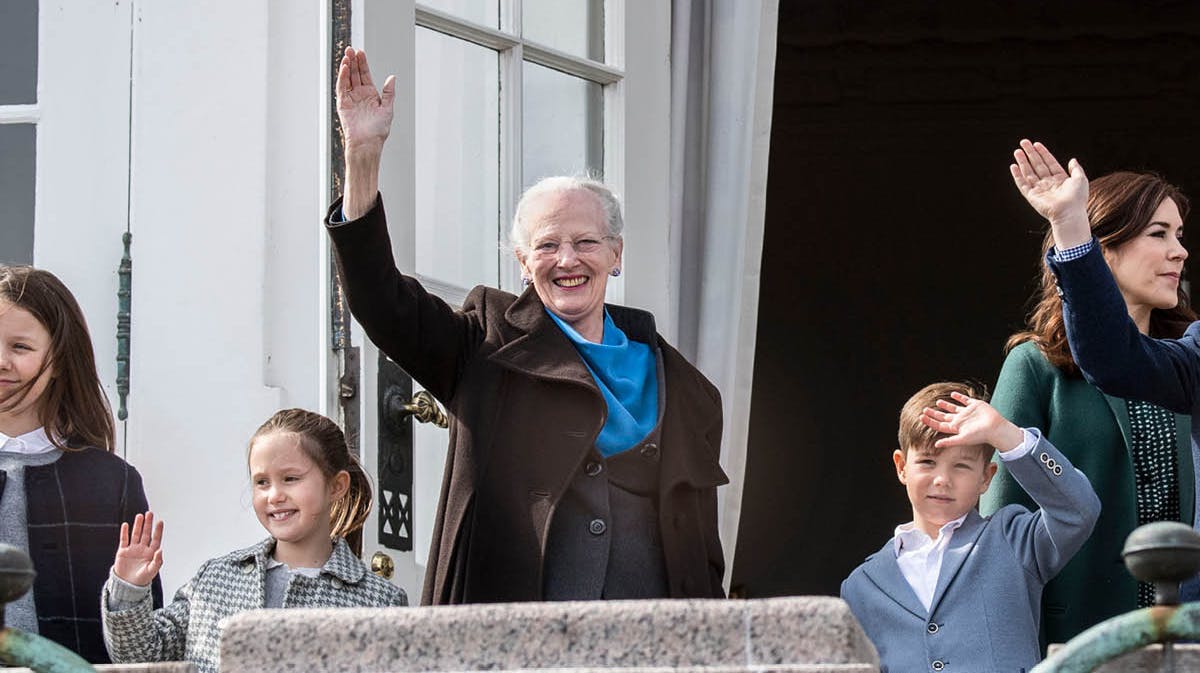 Dronning Margrethe. 