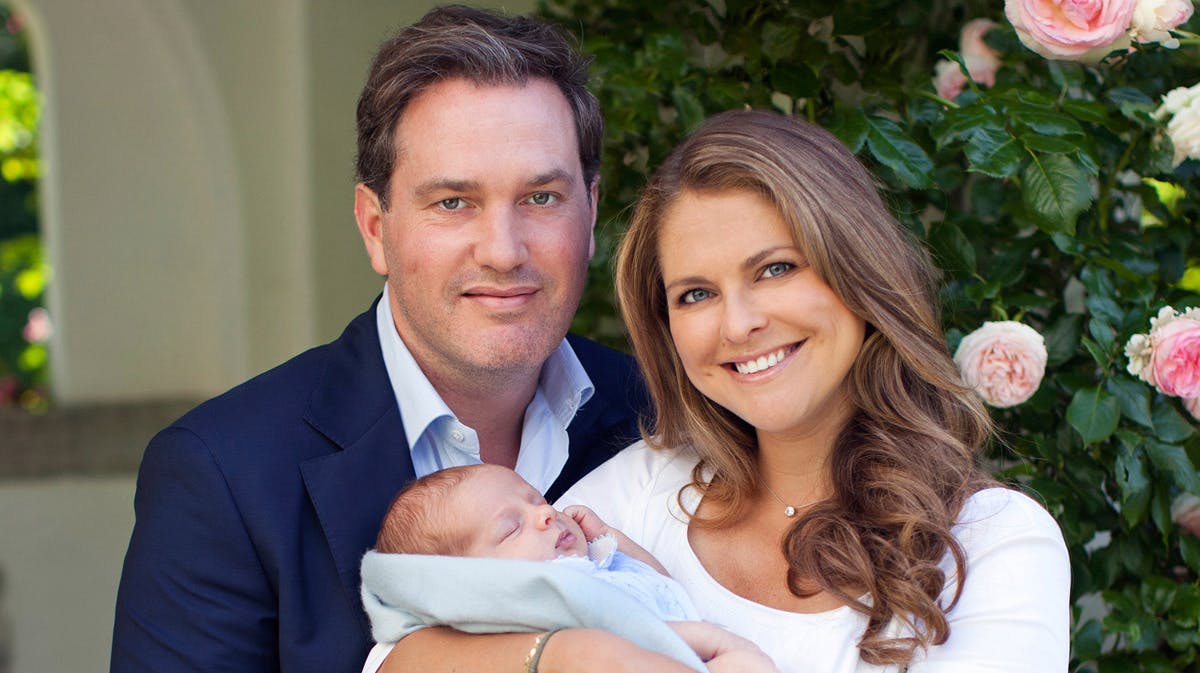 Prinsesse Madeleine, Chris O'Neill og prins Nicolas