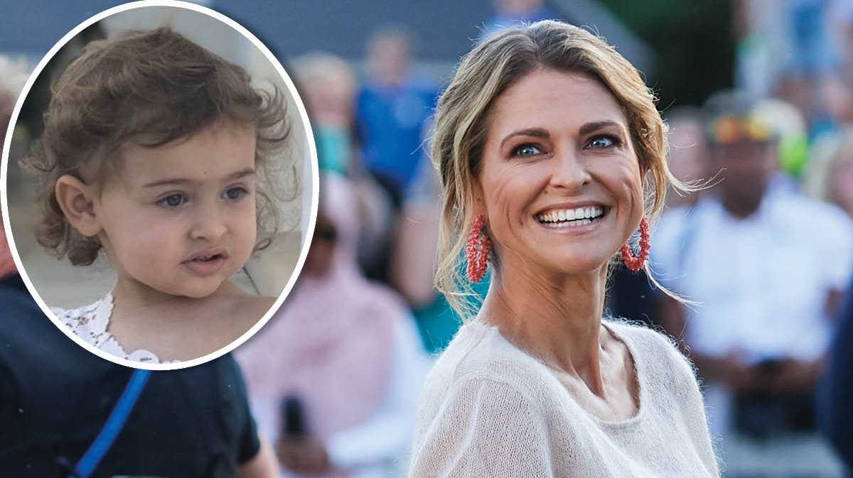 Prinsesse Adrienne og prinsesse Madeleine. 