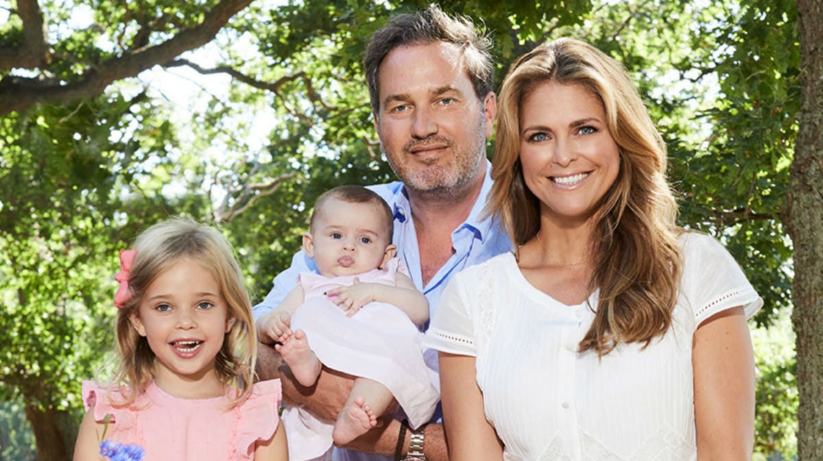 Prinsesse Madeleine og familien.