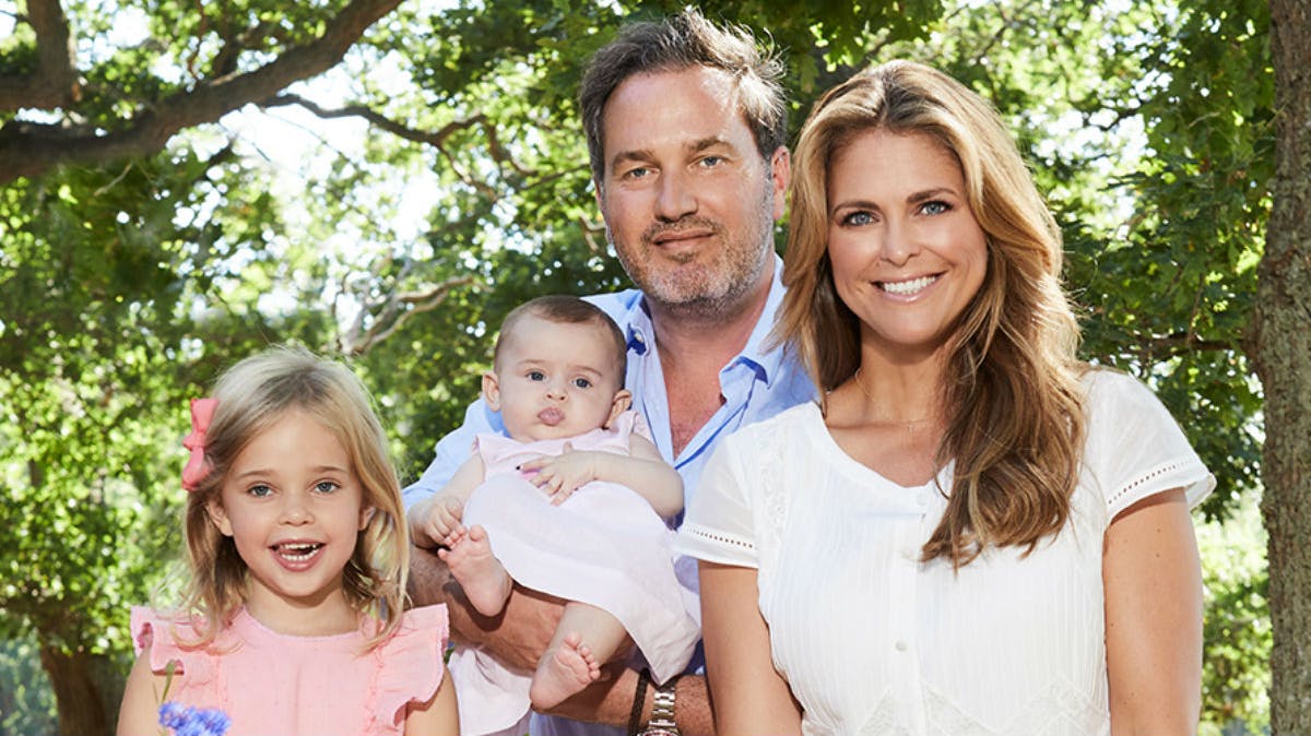 Prinsesse Madeleine og familien.