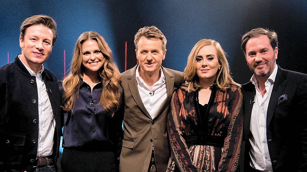 Prinsesse Madeleine, Chris O'Neill, Adele, Jamie Oliver, Fredrik Skavlan