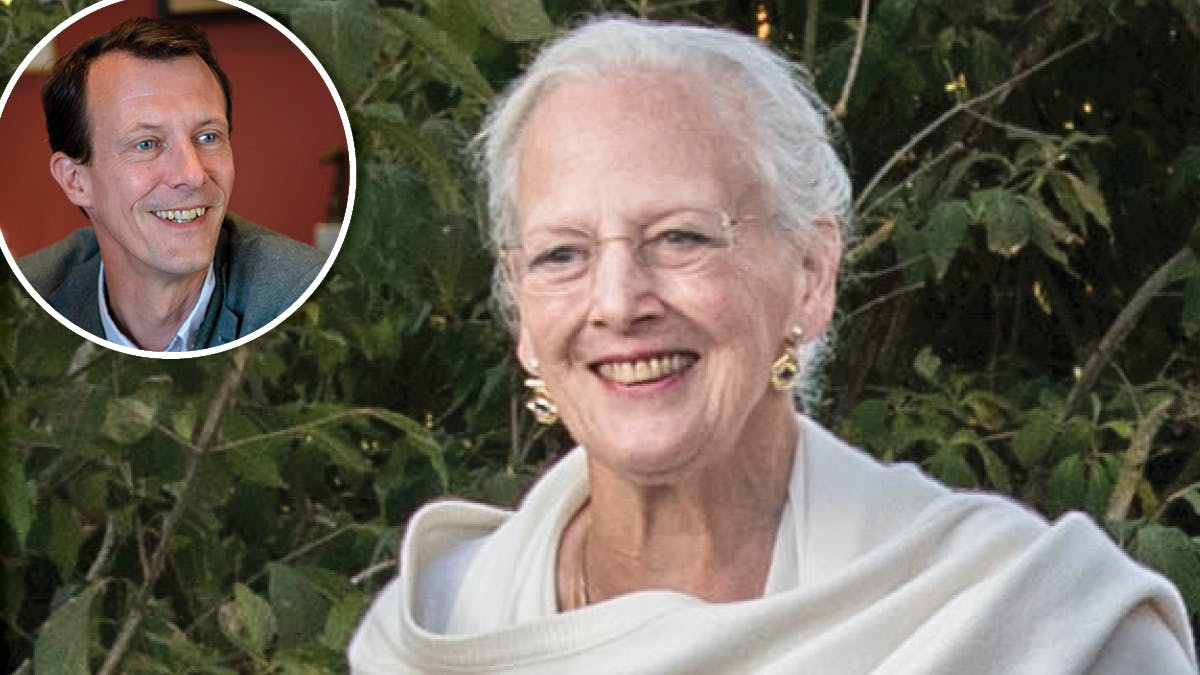 Dronning Margrethe, prins Joachim