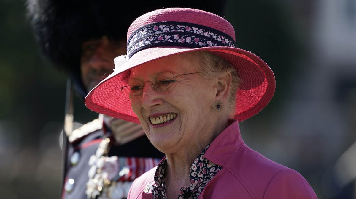 Dronning Margrethe. 