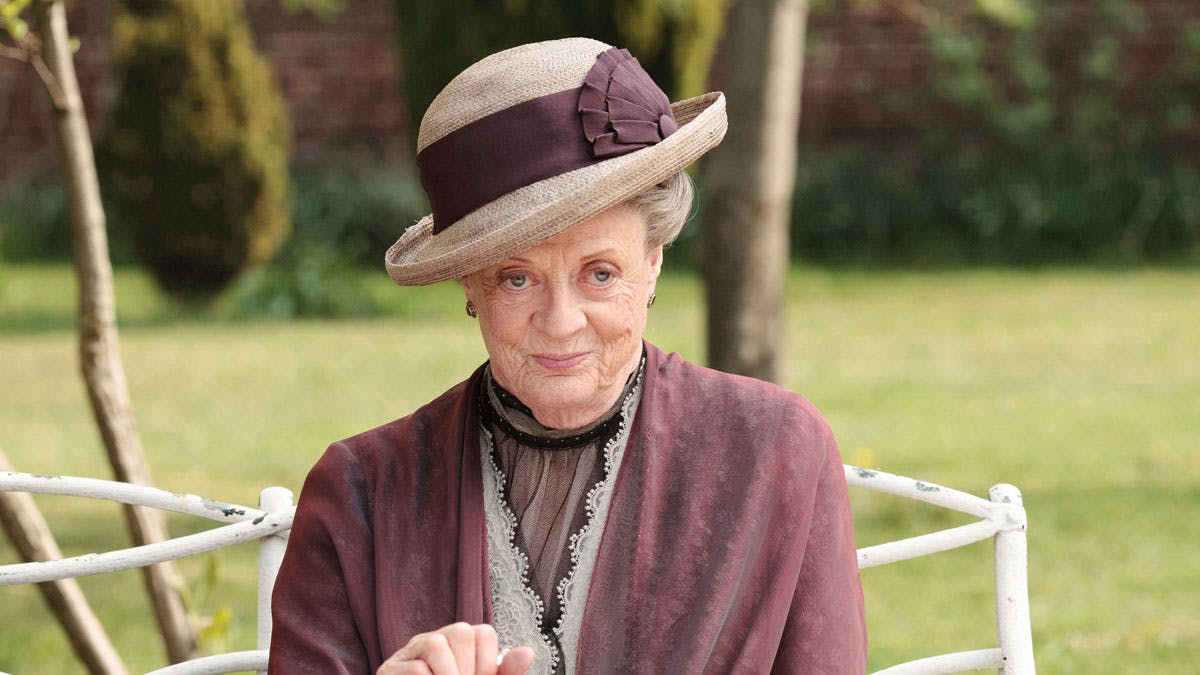 Maggie Smith i "Downton Abbey".