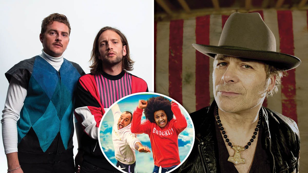 Fyr & Flamme, Chief 1 og Thomas Buttenschøn og Mike Tramp skal alle deltage i årets Melodi Grand Prix.
