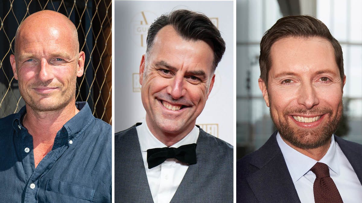 Lasse Sjørslev, Mikael Kamber og Kåre Quist