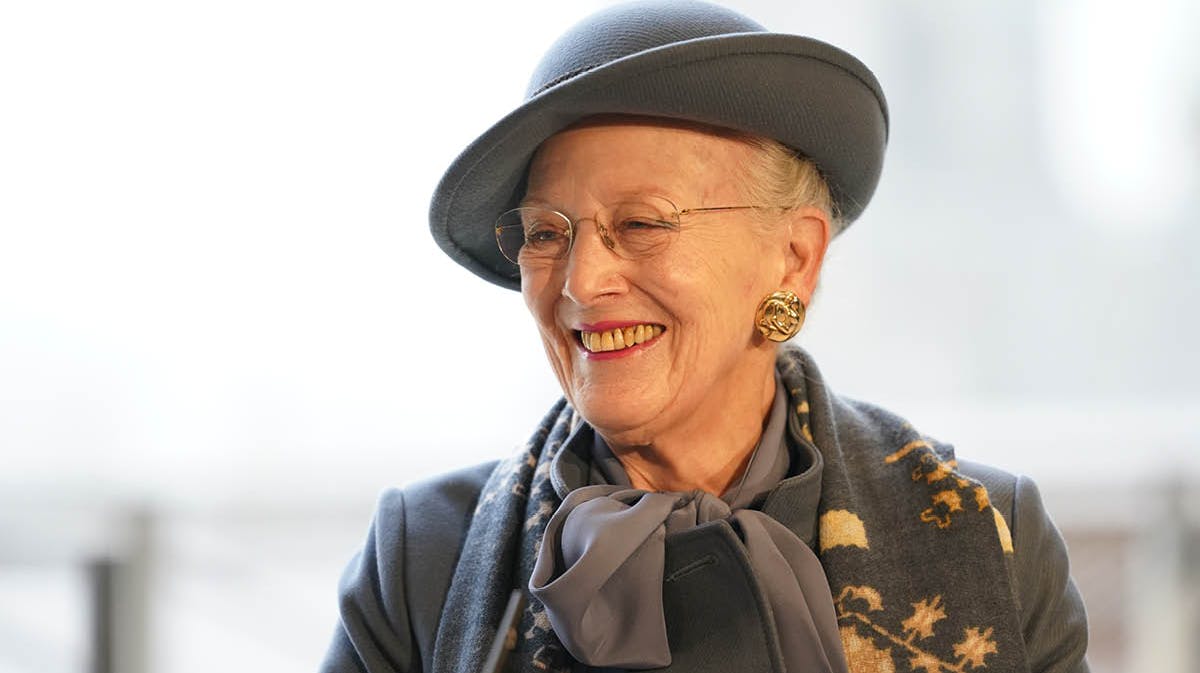 Dronning Margrethe.