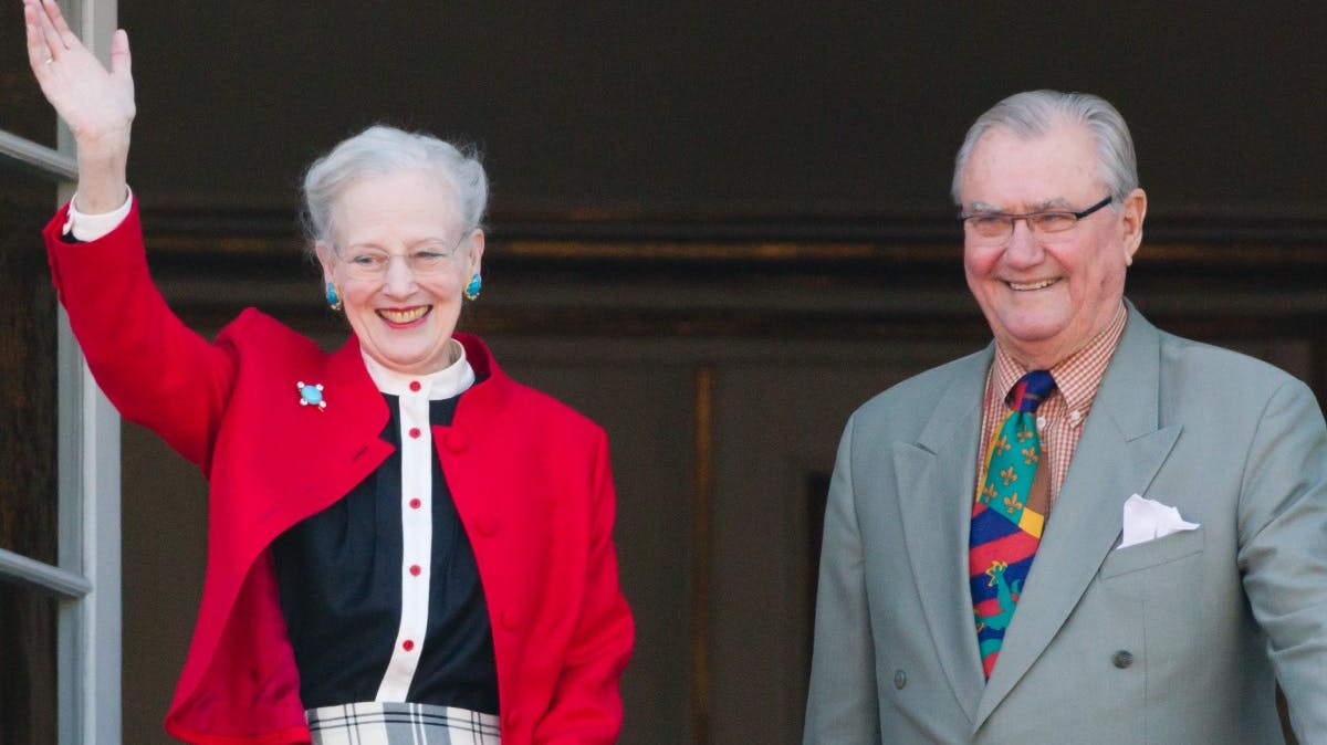 Dronning Margrethe og prins Henrik