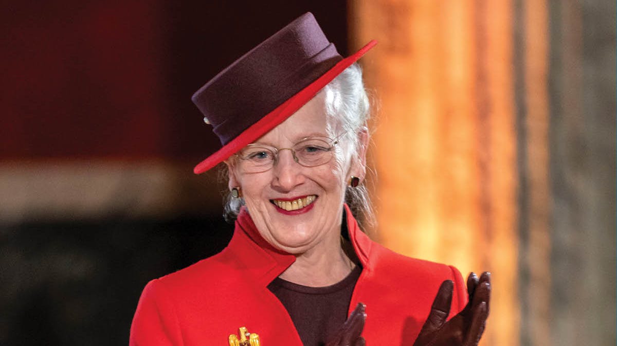 Dronning Margrethe.