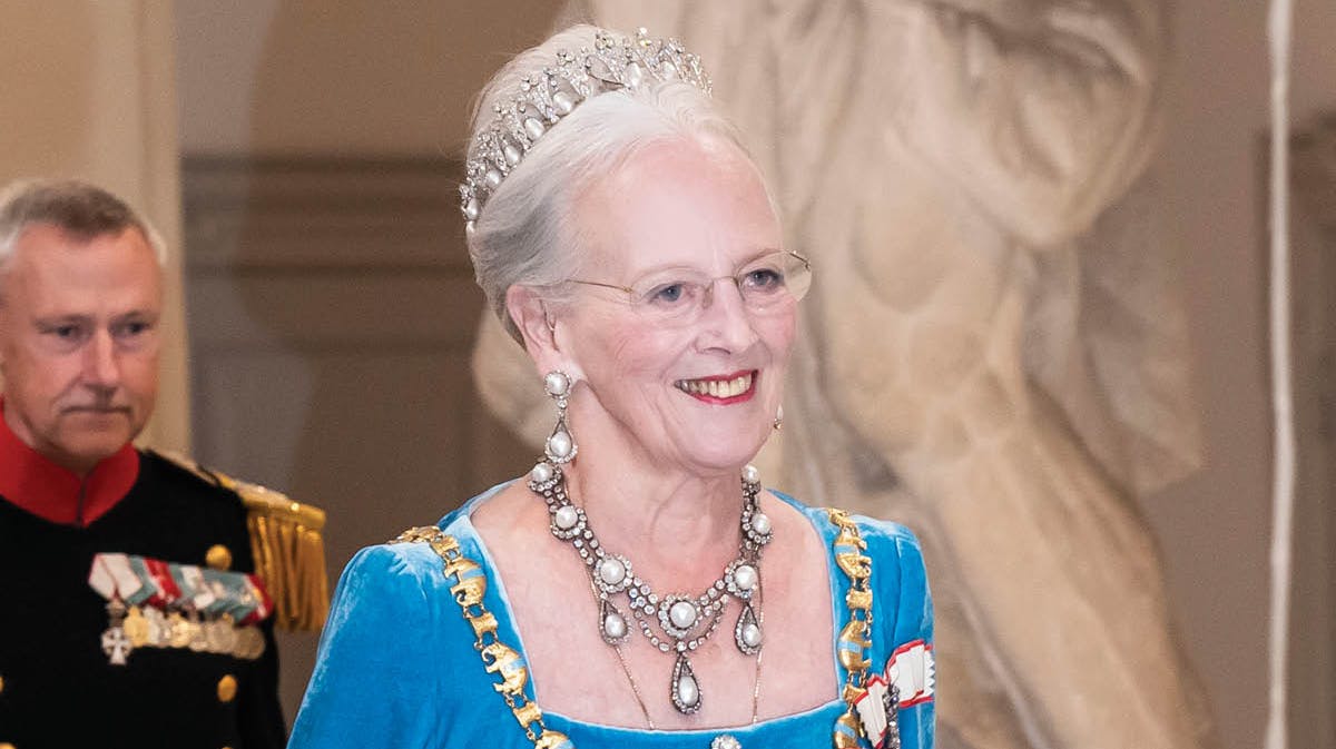 Dronning Margrethe. 