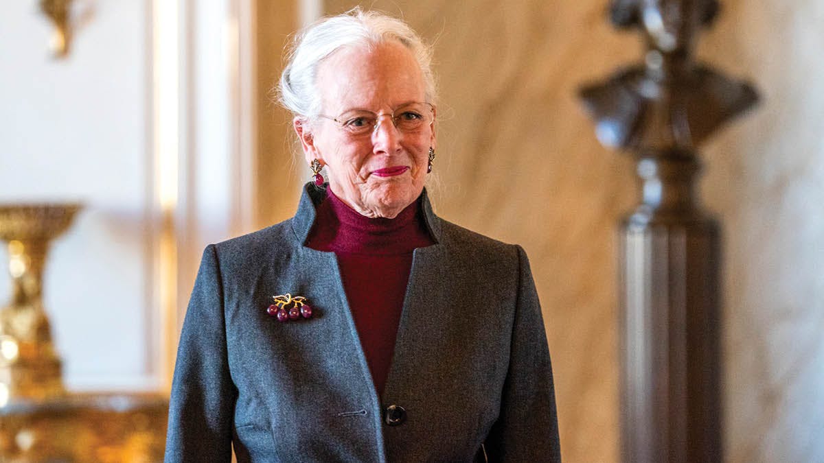 Dronning Margrethe.