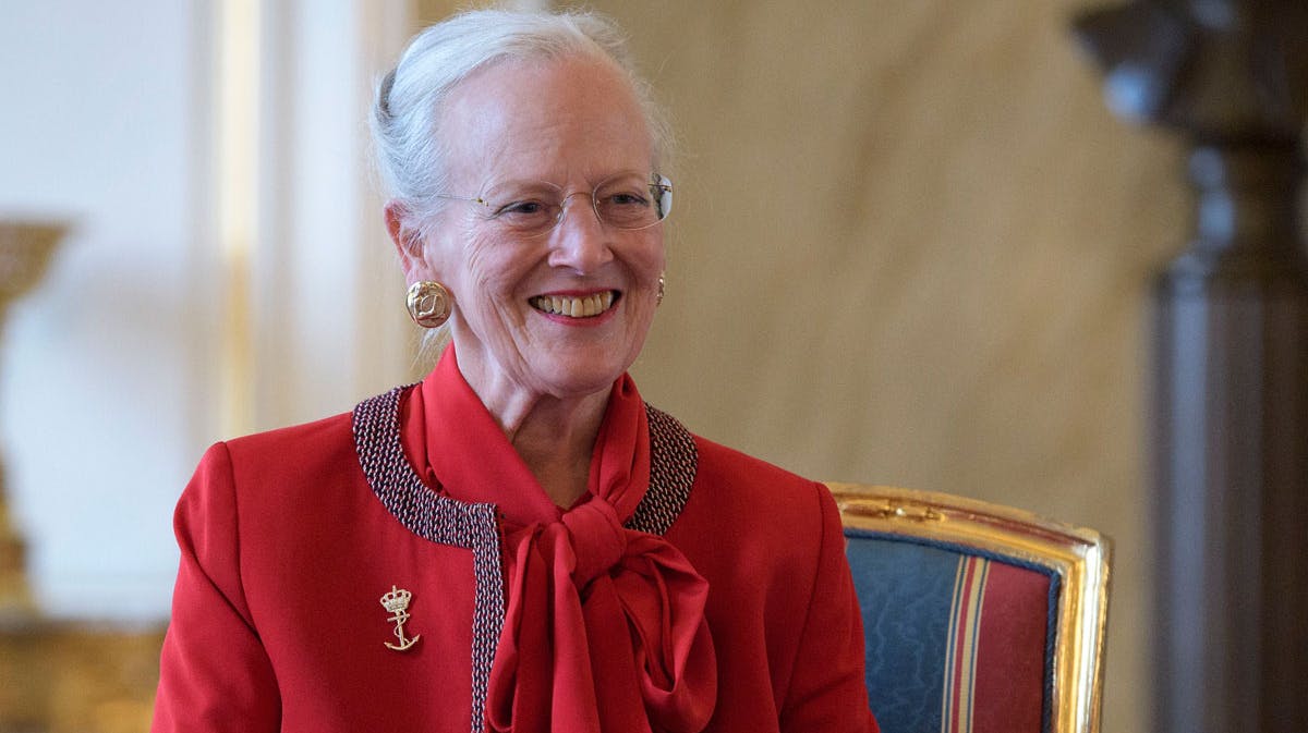 Dronning Margrethe.