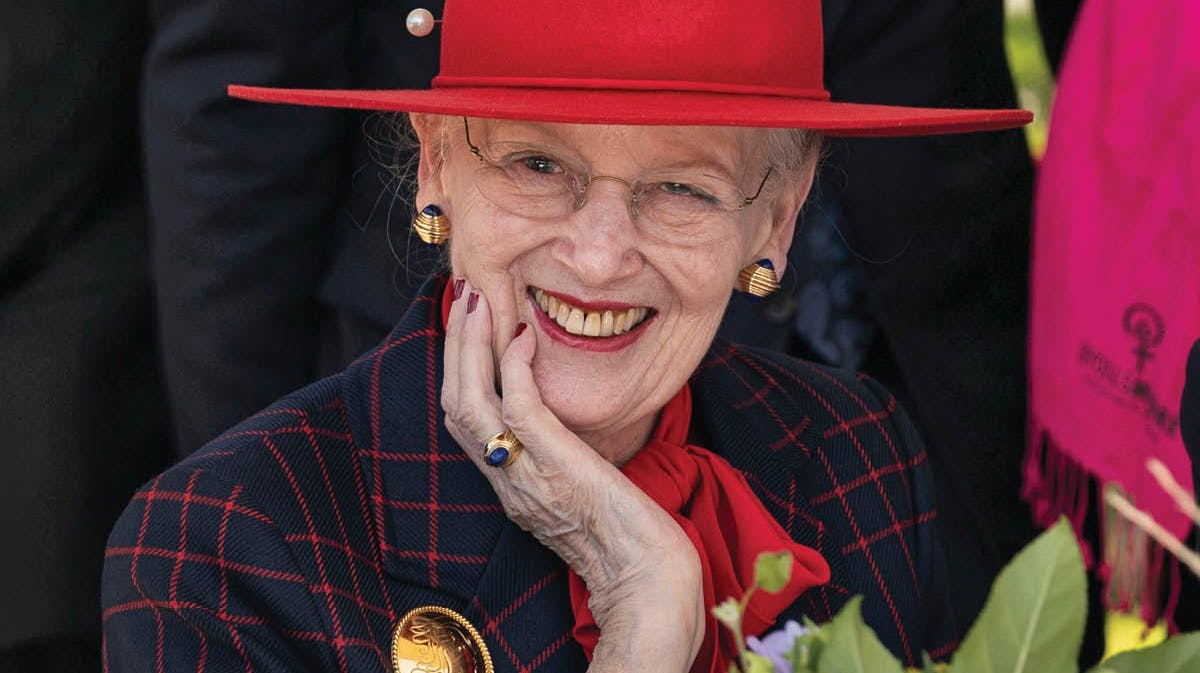 Dronning Margrethe.