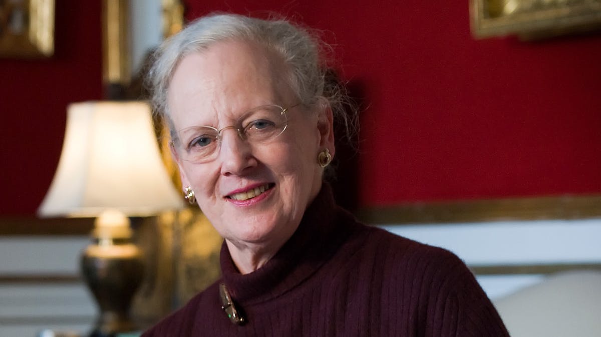 Dronning Margrethe.