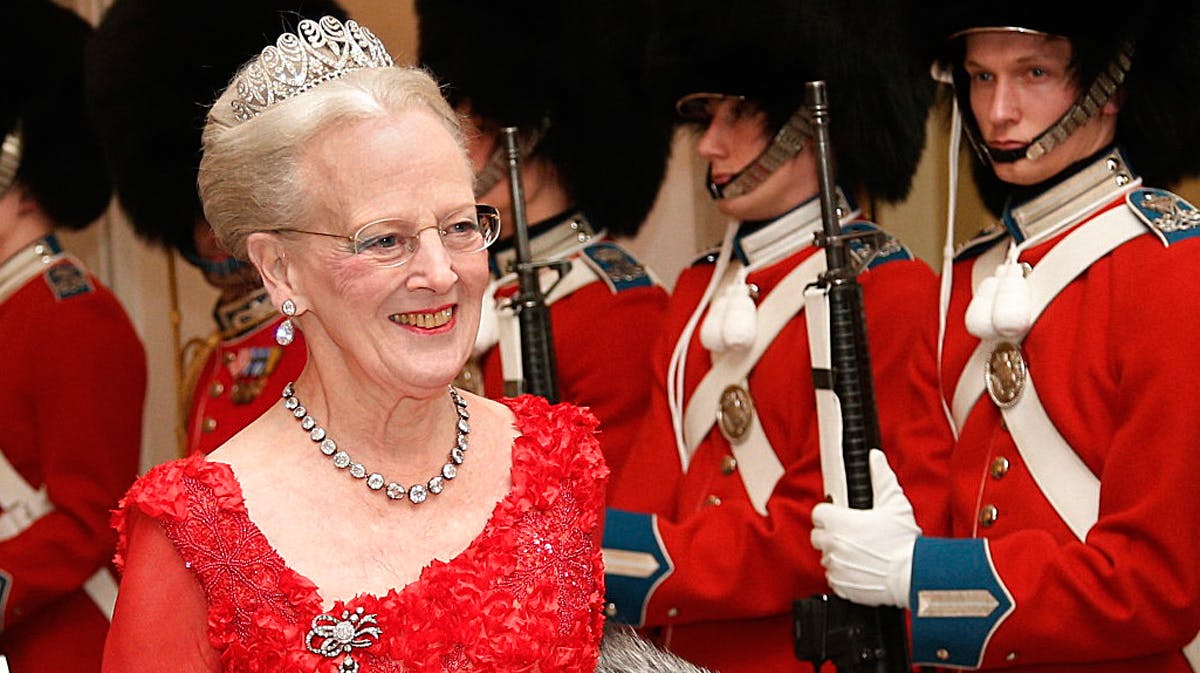 Dronning Margrethe.