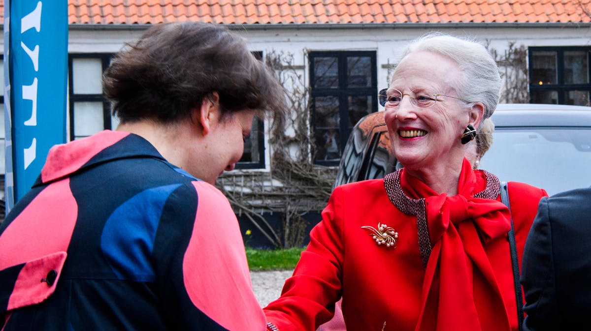 Dronning Margrethe.