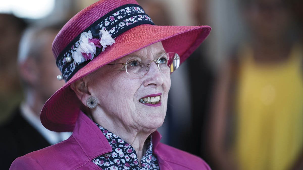 Dronning Margrethe.