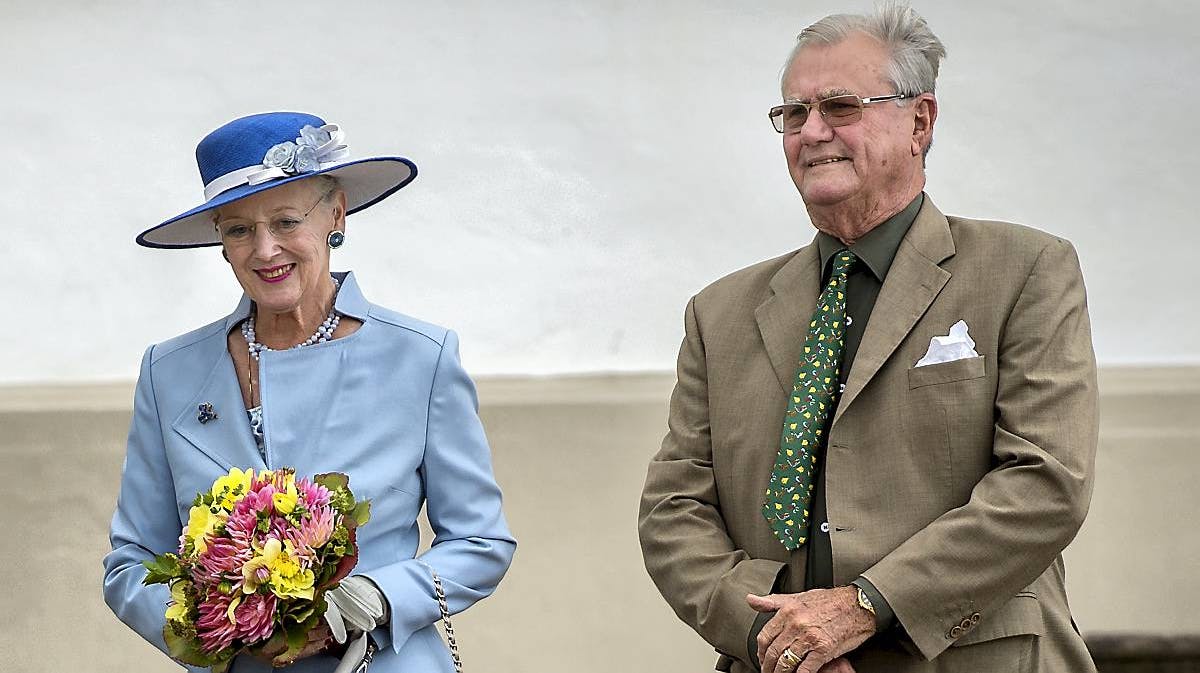 Dronning Margrethe og prins Henrik.