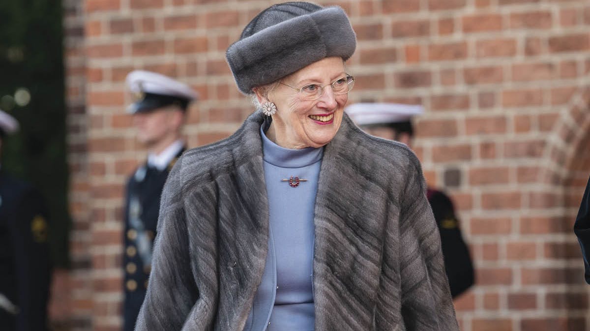 Dronning Margrethe.