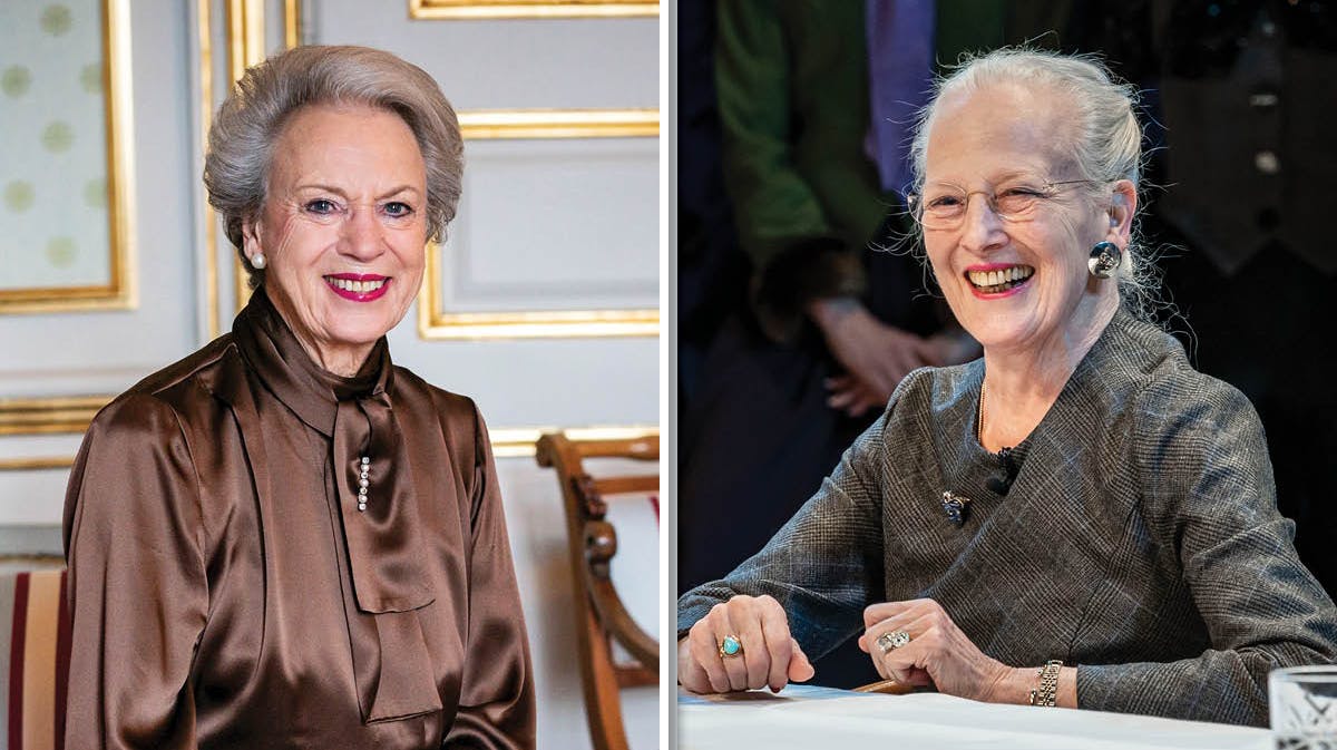 Prinsesse Benedikte og dronning Margrethe
