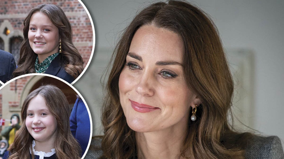 Prinsesse Isabella, prinsesse Josephine og hertuginde Catherine. 