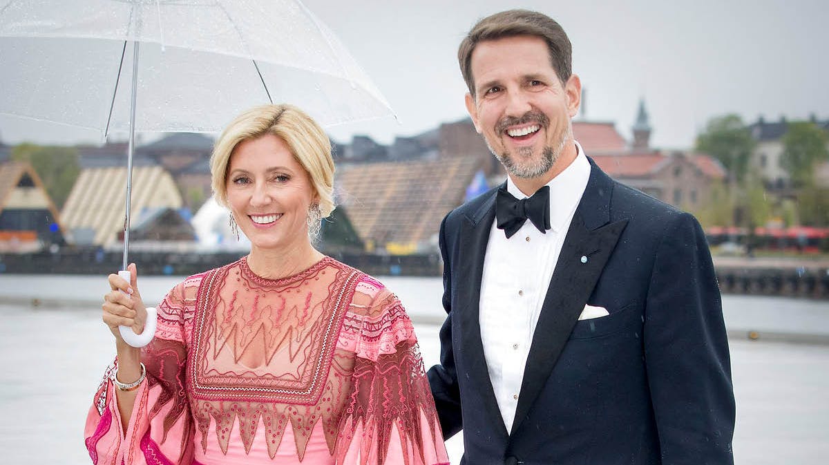 Kronprinsesse Marie-Chantal og kronprins Pavlos