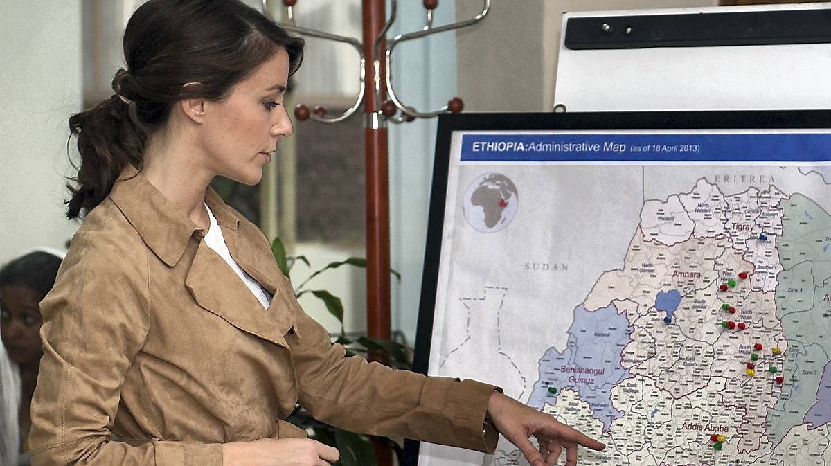 Prinsesse Marie i Etiopien.