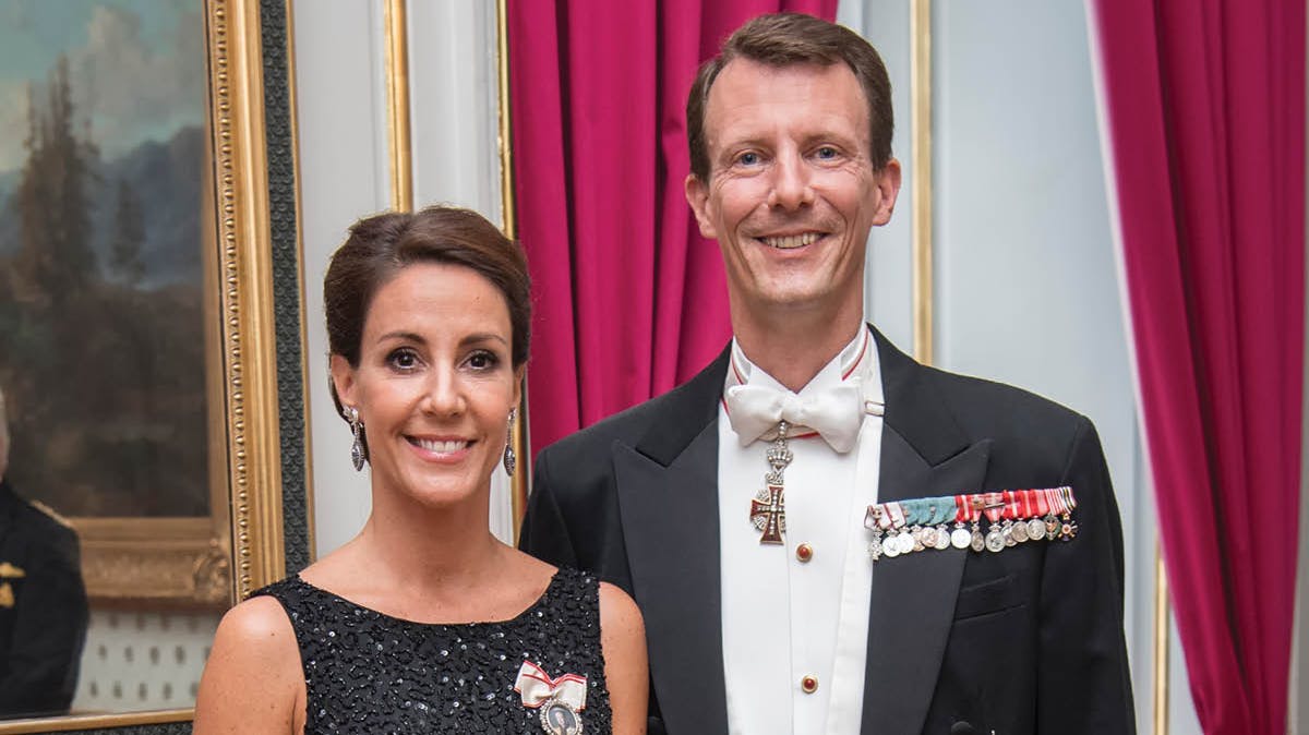 Prinsesse Marie og prins Joachim.