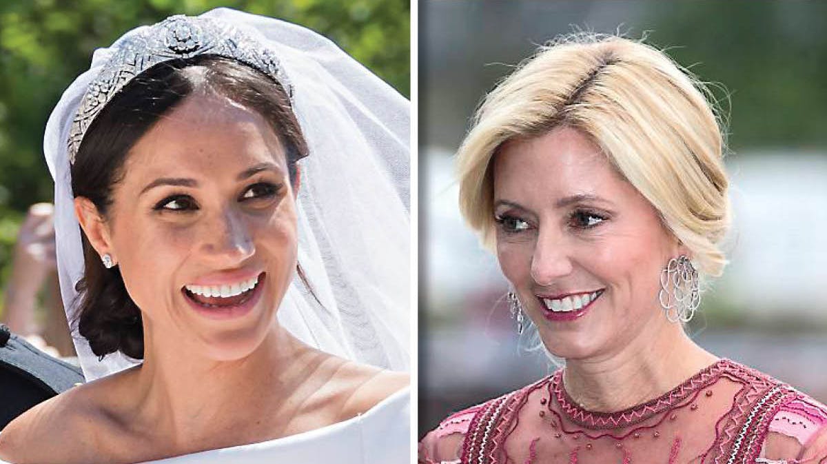 Hertuginde Meghan, kronprinsesse Marie-Chantal