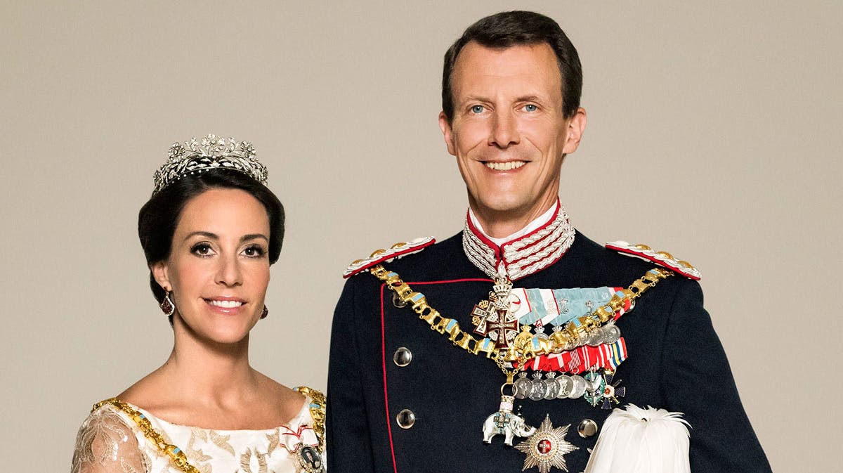 Prinsesse Marie og prins Joachim.