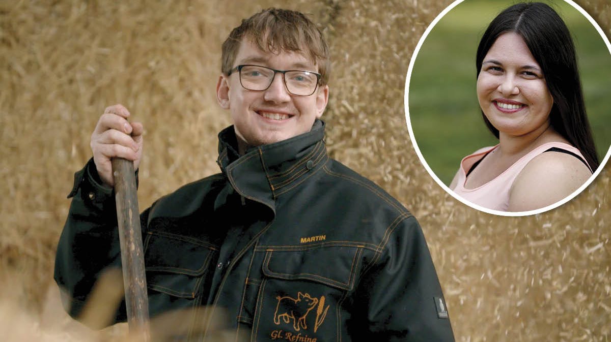 Martin og Mila fra "Landmand søger kærlighed", sæson 6