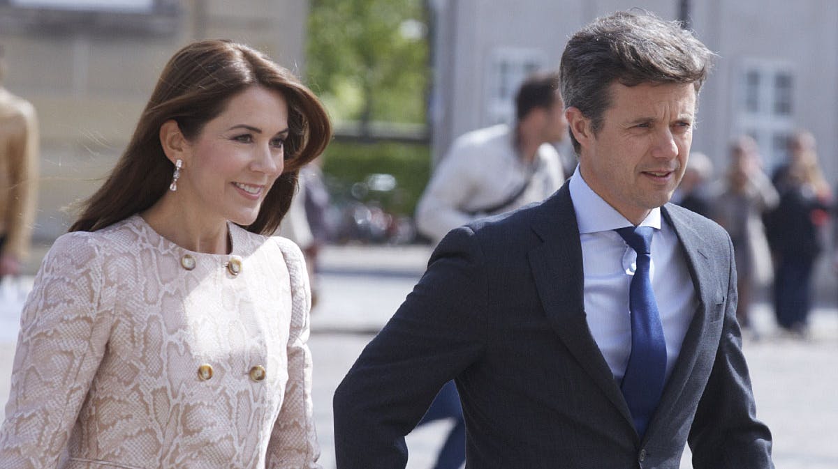 Kronprinsesse Mary og kronprins Frederik