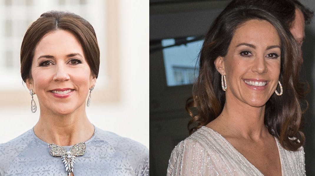 Kronprinsesse Mary og prinsesse Marie.