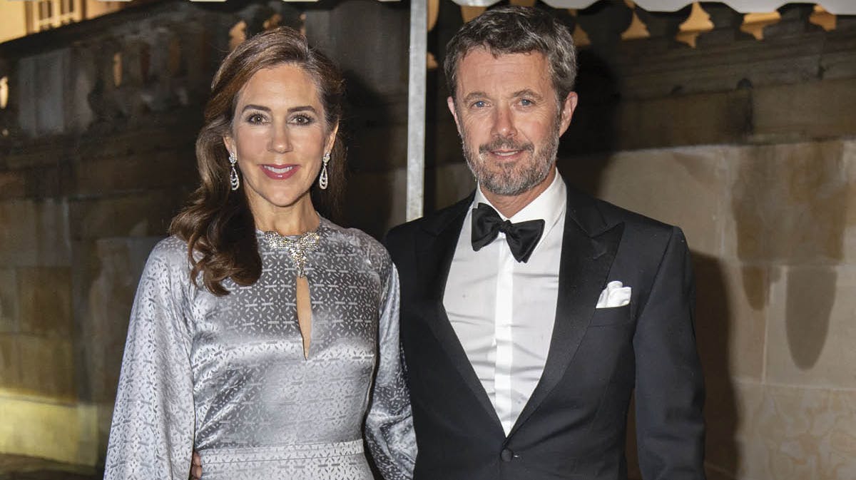 Kronprinsesse Mary og kronprins Frederik. 