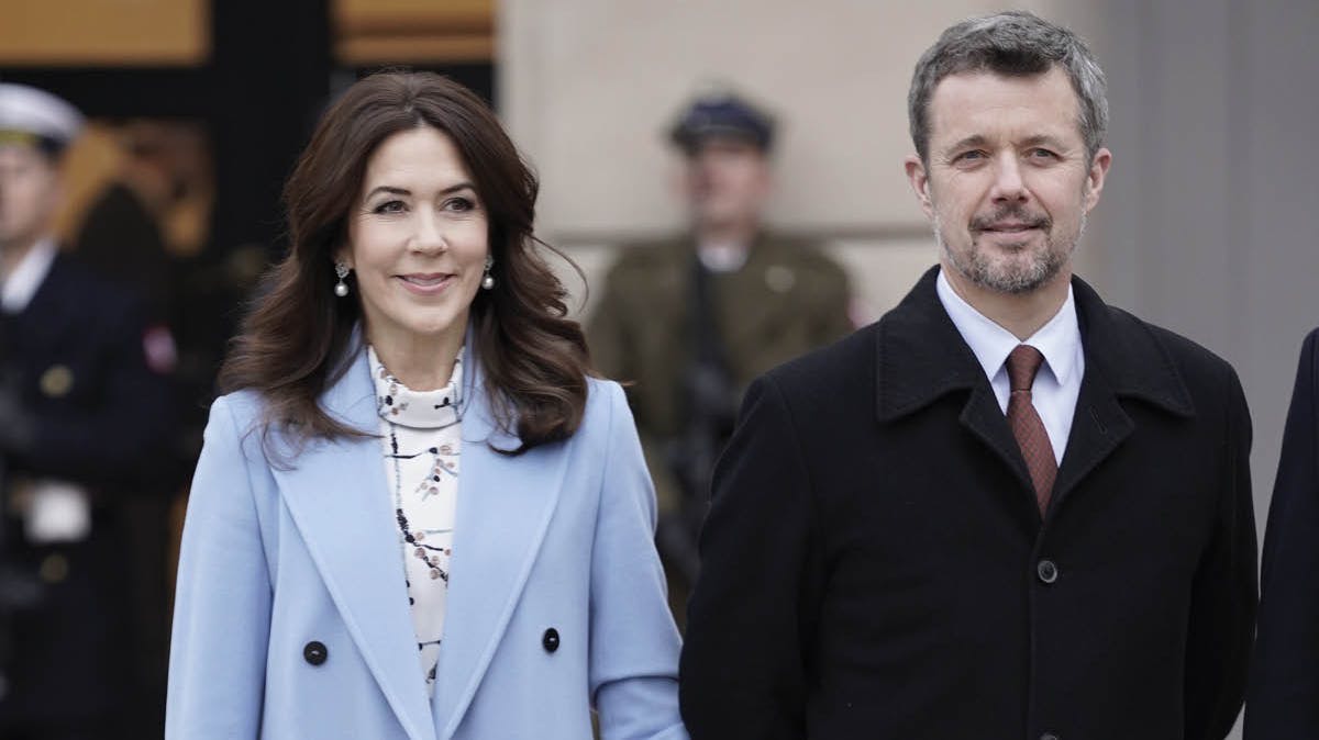 Kronprinsesse Mary og kronprins Frederik.