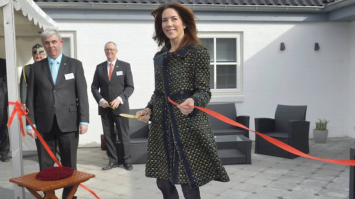 Kronprinsesse Mary i Høvelte.