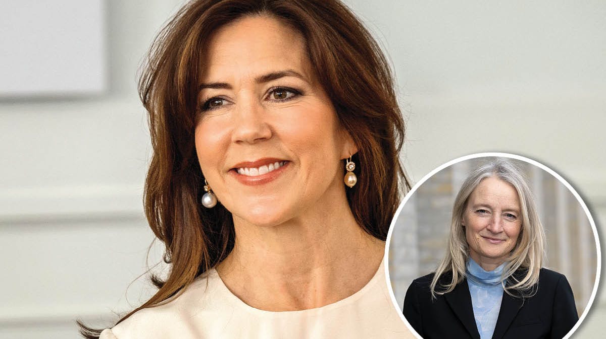 Kronprinsesse Mary og hendes nye hofdame, Henriette Ellermann-Kingombe.