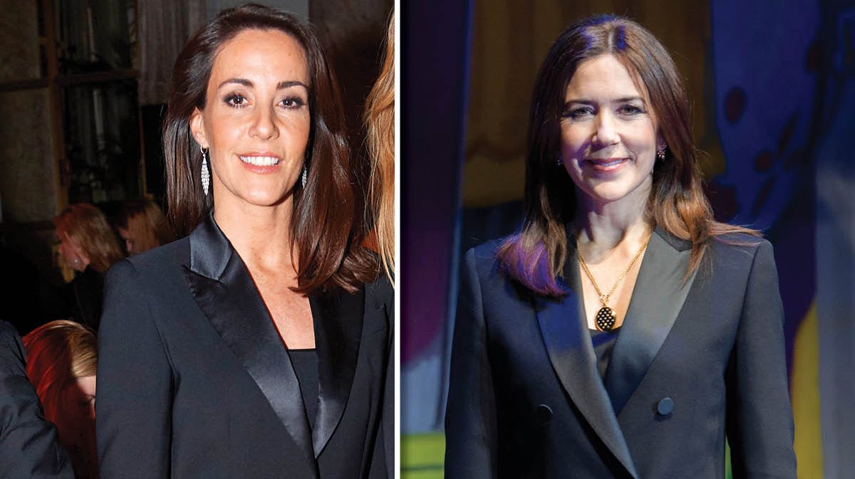 Prinsesse Marie og kronprinsesse Mary.