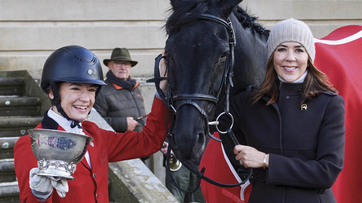 Kronprinsesse Mary til Hubertusjagt 2021.