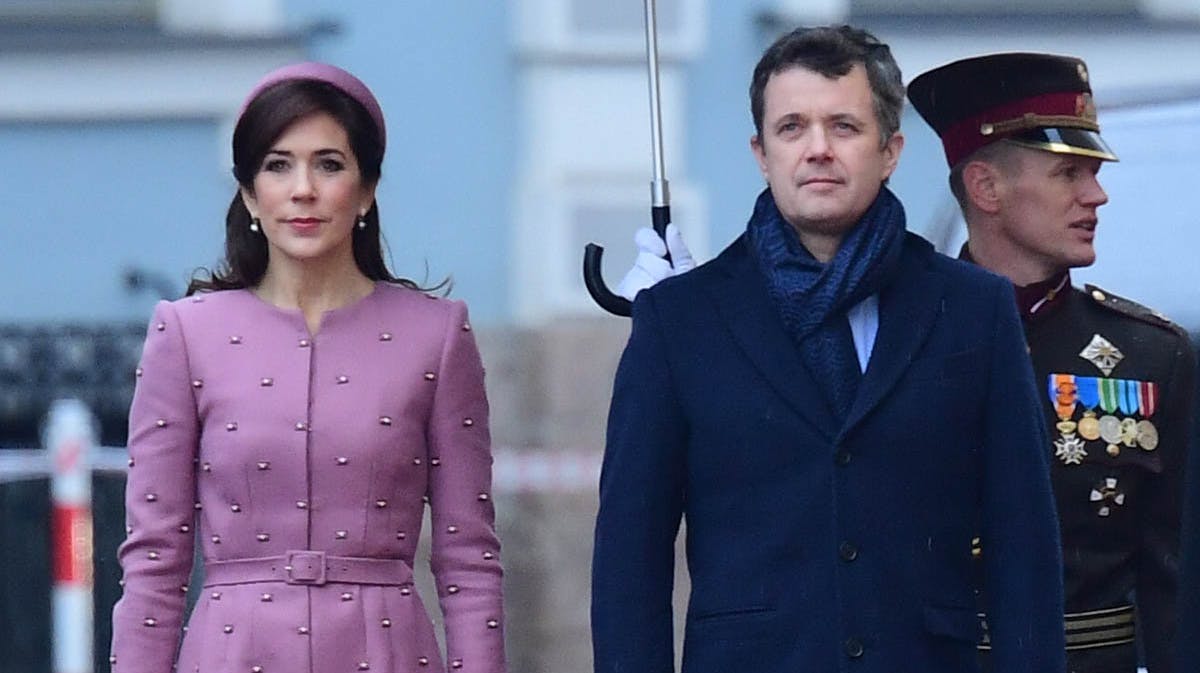 Kronprinsesse Mary og kronprins Frederik&nbsp;