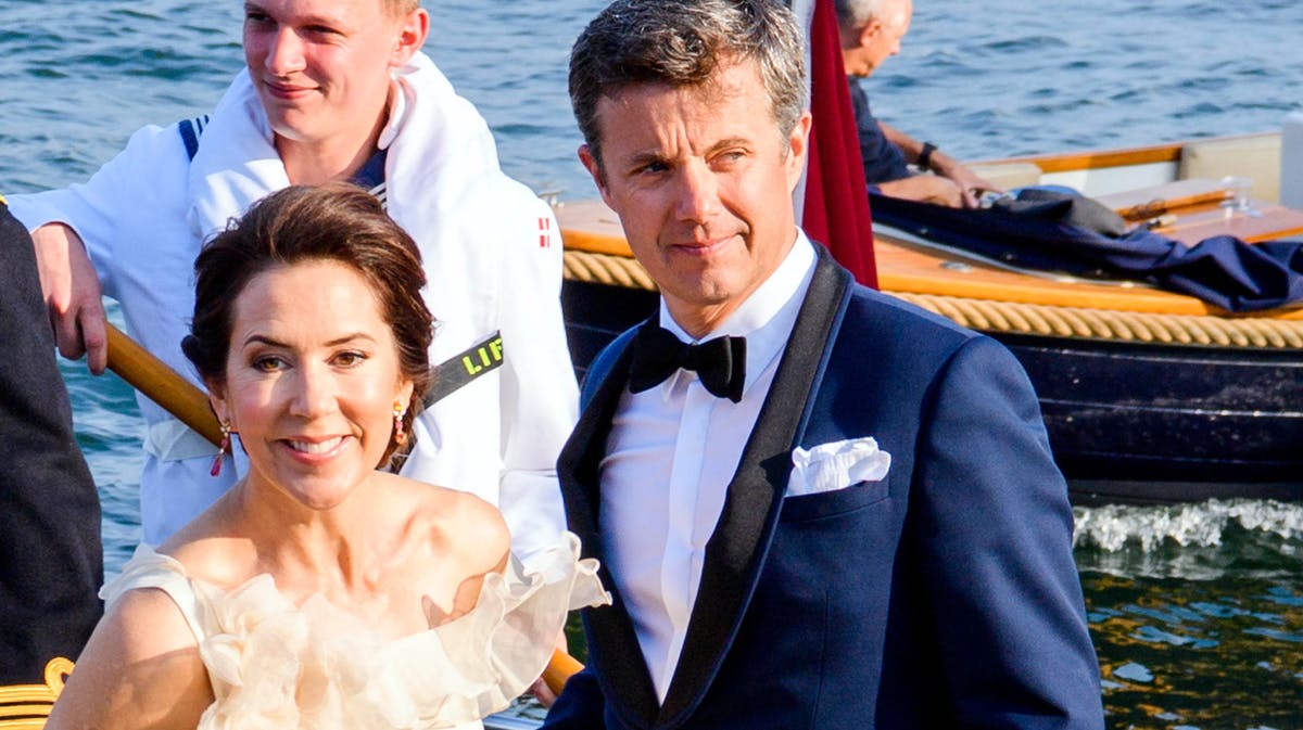 Kronprinsesse Mary og kronprins Frederik.