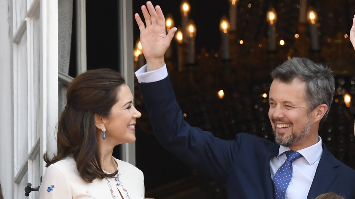 Kronprinsesse Mary og kronprins Frederik