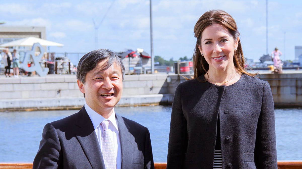 Kronprins Naruhito og kronprinsesse Mary.