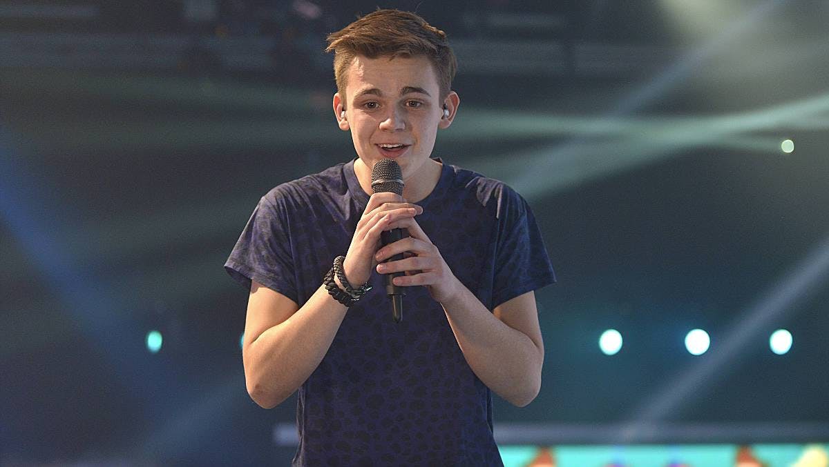 Mathias Chrøis fra "X Factor" 2014.