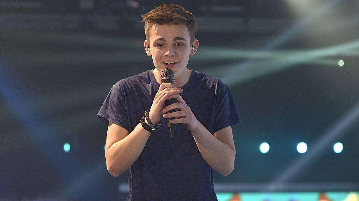 Mathias Chrøis fra "X Factor" 2014.