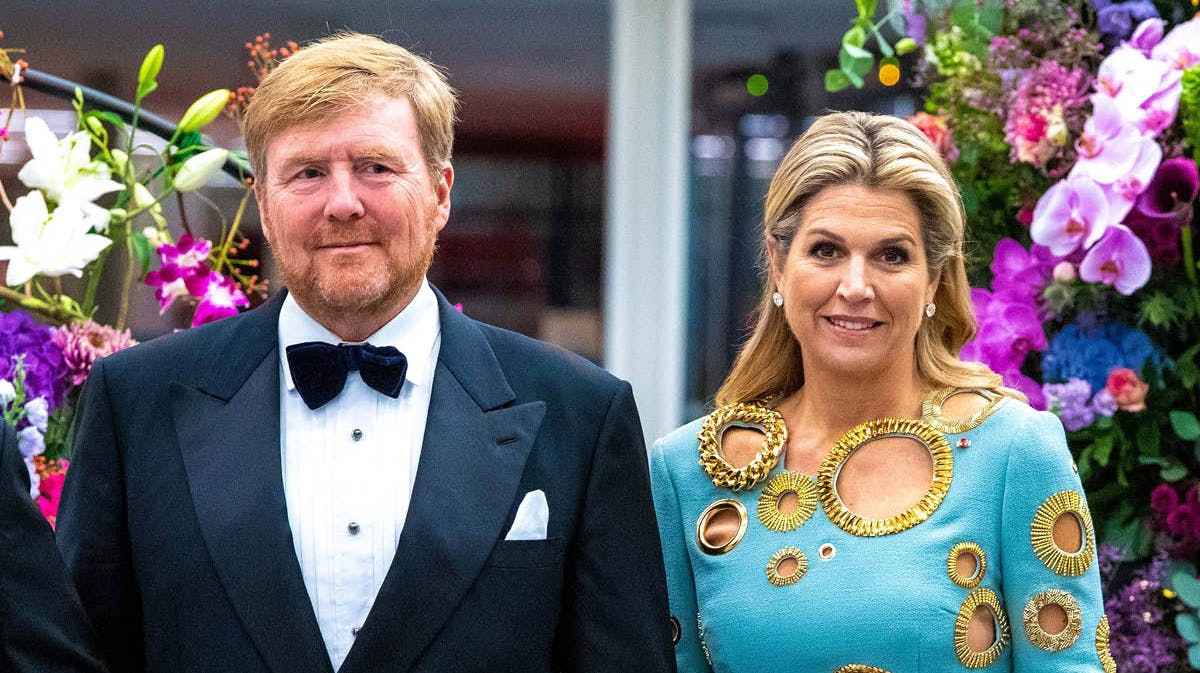 Kong Willem-Alexander og dronning Maxima. 