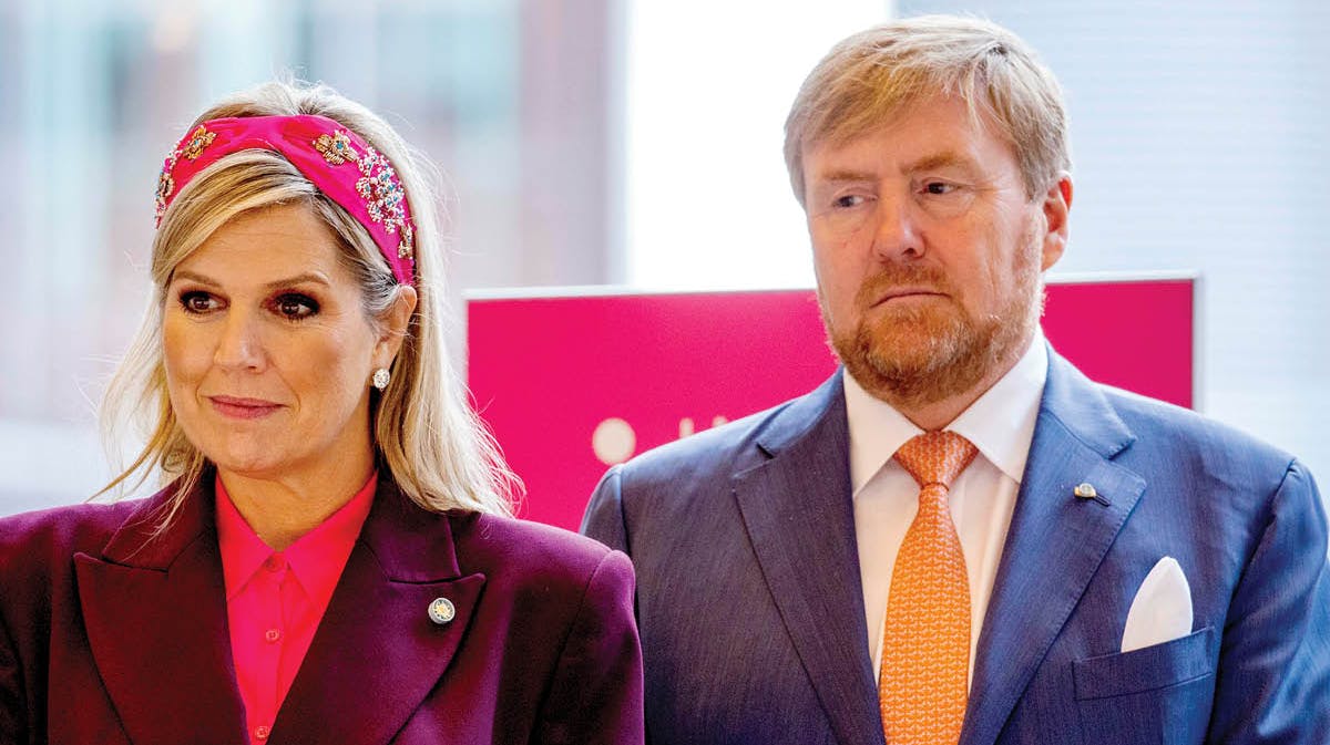 Dronning Maxima og kong Willem-Alexander.&nbsp;&nbsp;